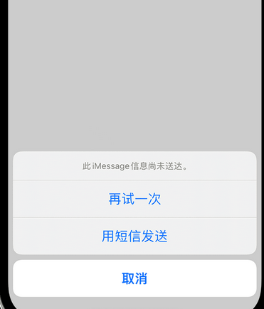 奇台apple维修iPhone上无法正常发送iMessage信息