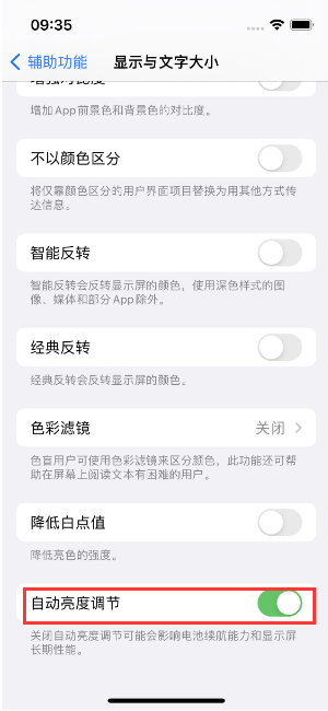 奇台苹果15维修店分享iPhone 15 Pro系列屏幕亮度 