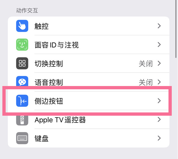 奇台苹果14维修店分享iPhone14 Plus侧键双击下载功能关闭方法 