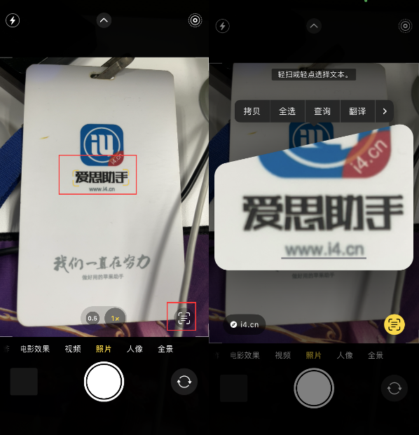 奇台苹果手机维修分享升级iOS 16后如何通过相机翻译文本 
