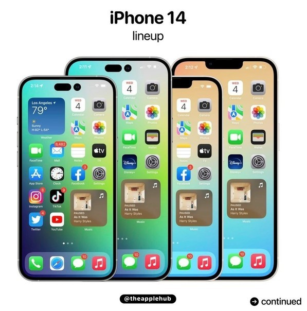 奇台苹果14维修分享iPhone 14全家福 