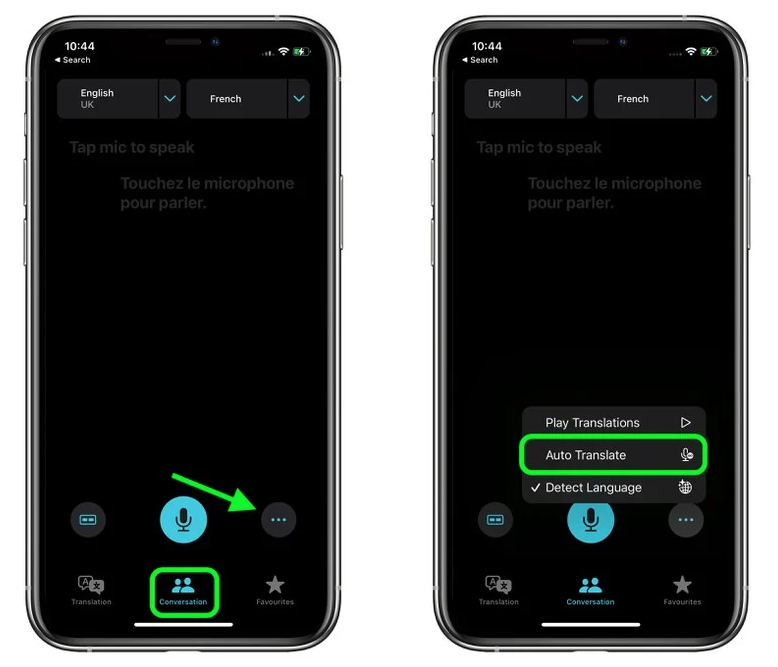 奇台苹果手机维修分享iOS 15 “翻译” App 新改进 