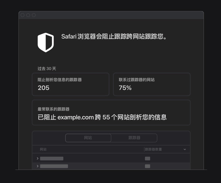 奇台苹果手机维修分享如何在 Safari 浏览器中查看和打开隐私报告 